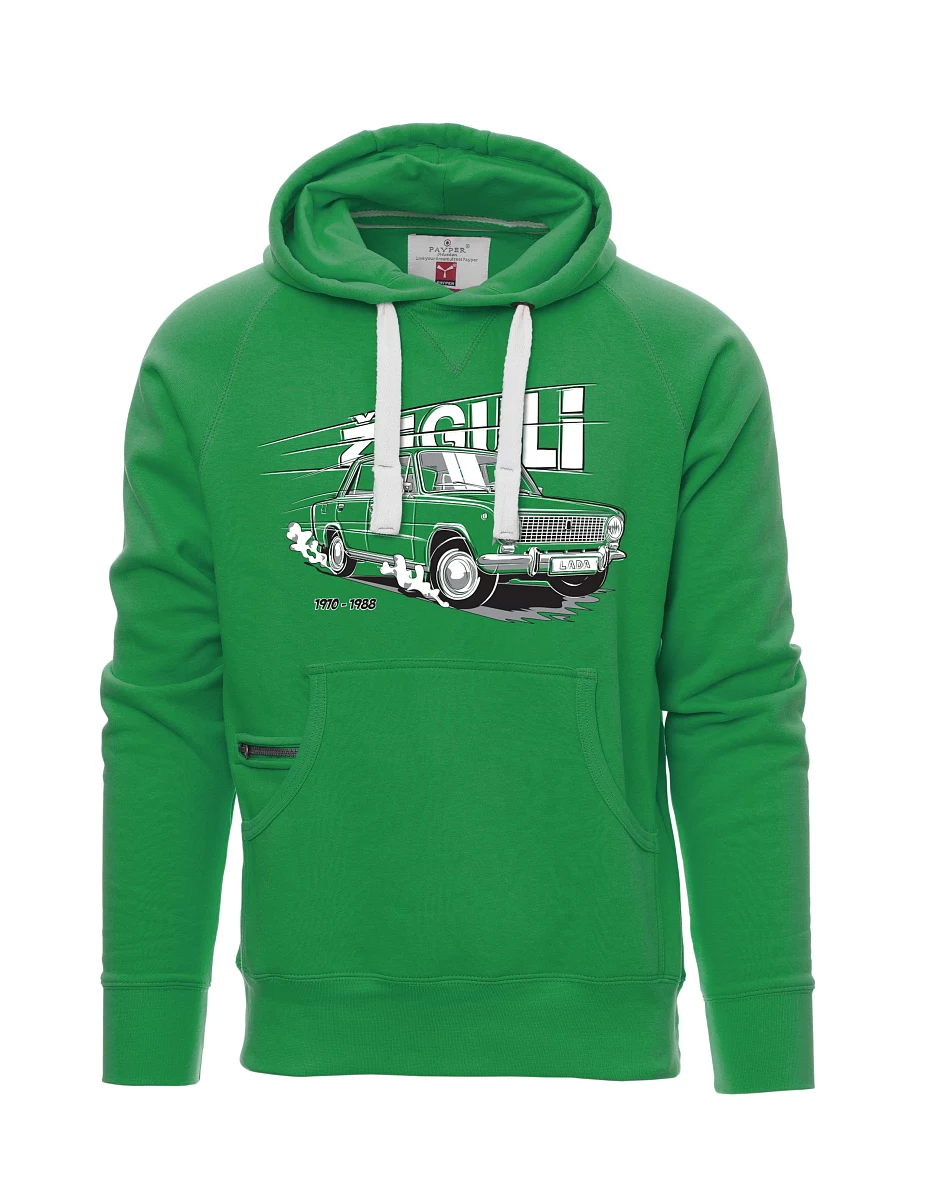 Zelená pánská mikina Lada-Žiguli