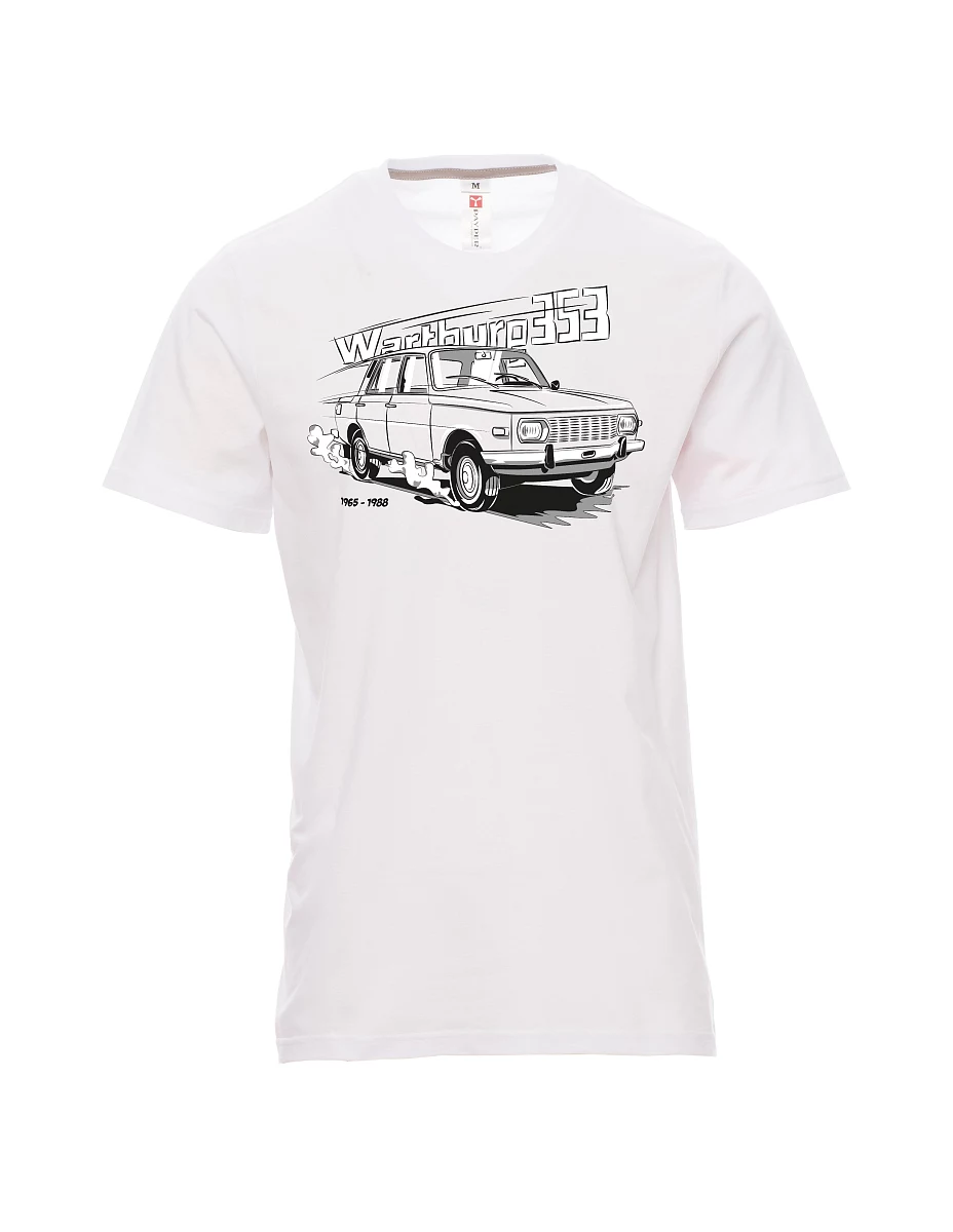 Bílé pánské tričko Wartburg 353