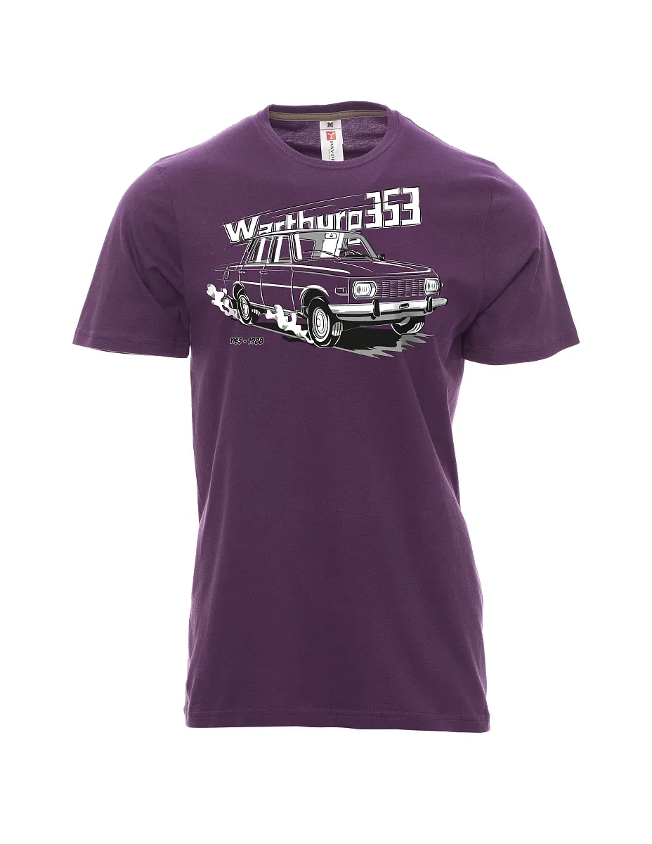 Fialové pánské tričko Wartburg 353
