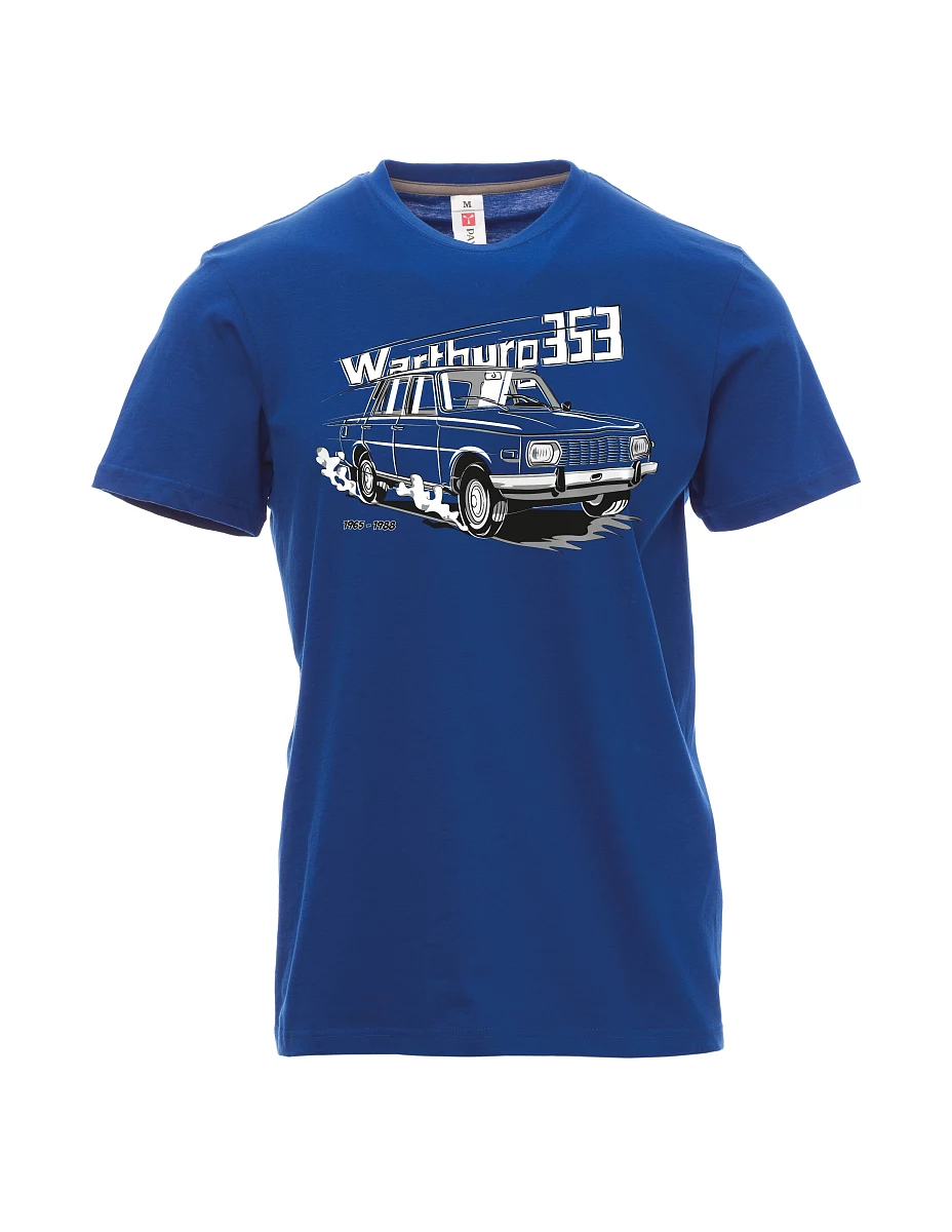 Modré pánské tričko Wartburg 353