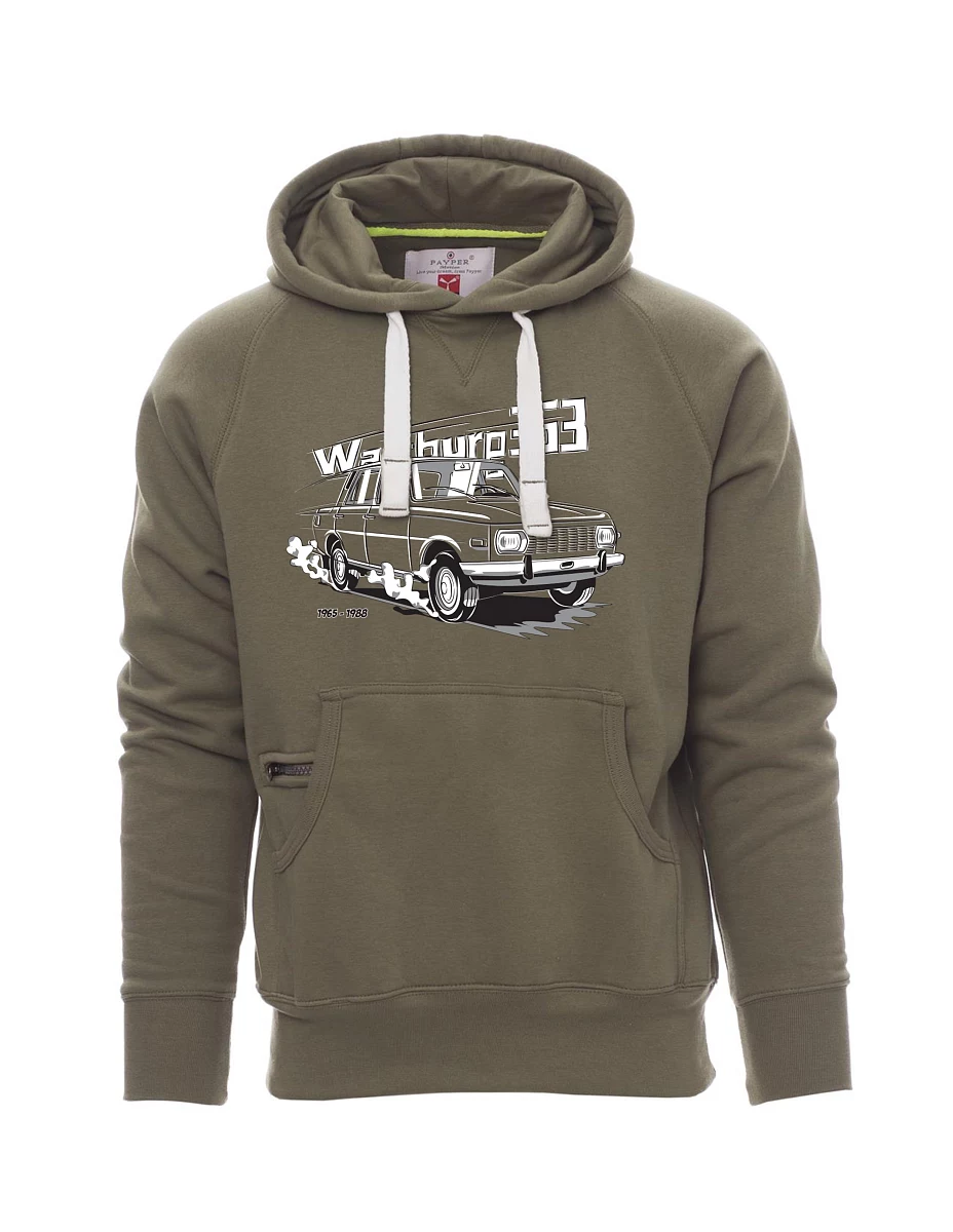 Khaki pánská mikina Wartburg 353