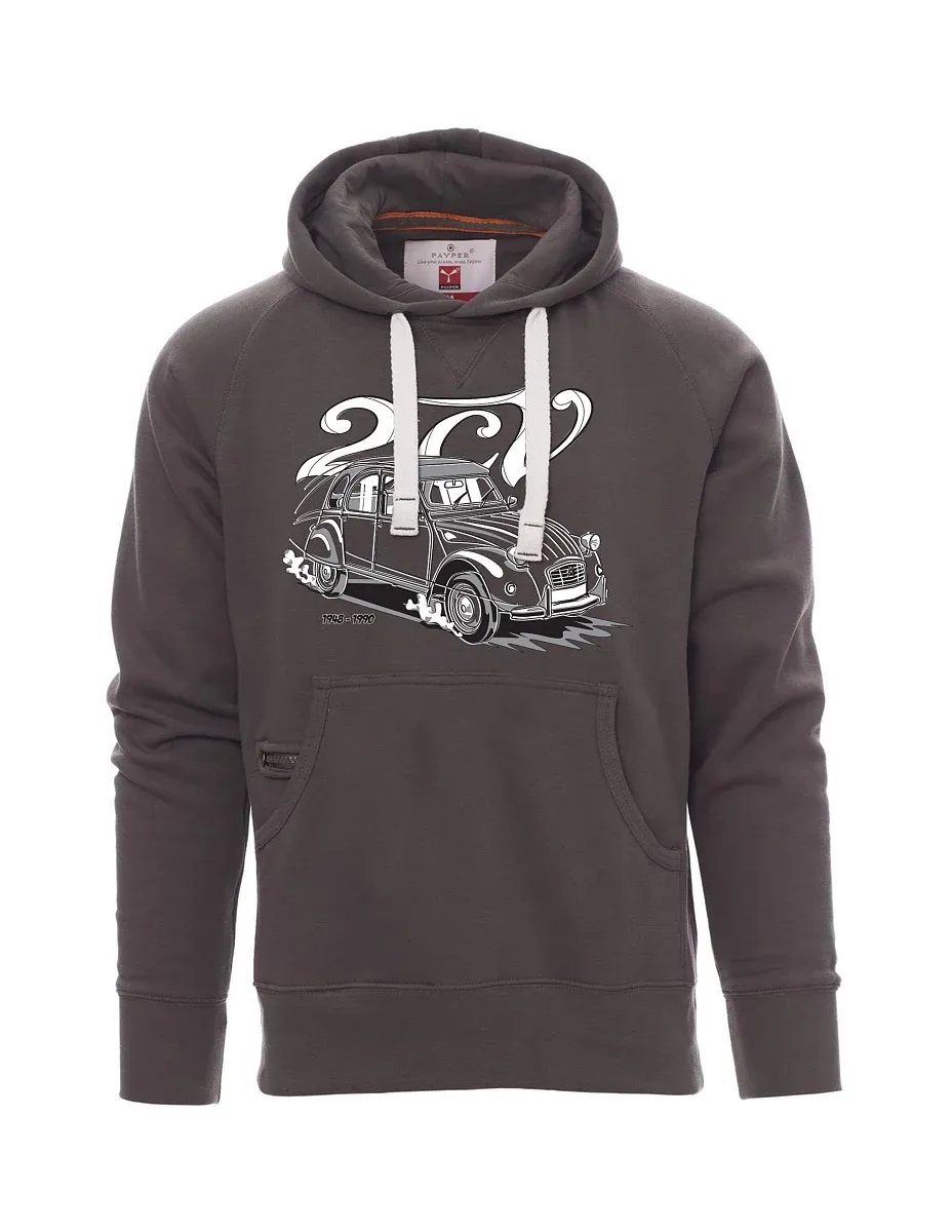 Šedá pánská mikina 2CV
