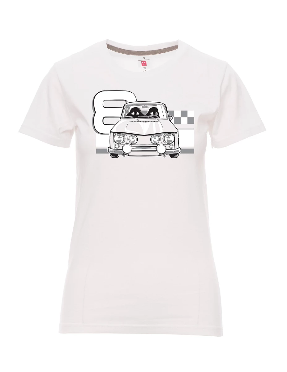 Bílé dámské tričko R8