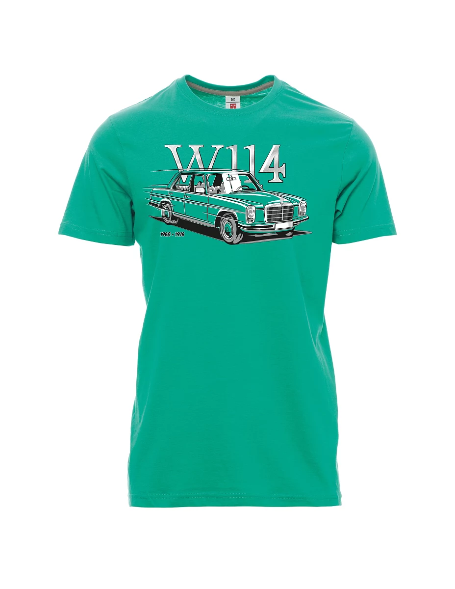 Smaragdové pánské tričko W114