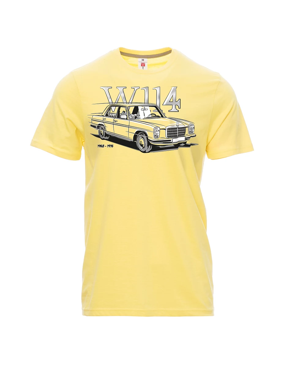 Svetložlté pánské tričko W114