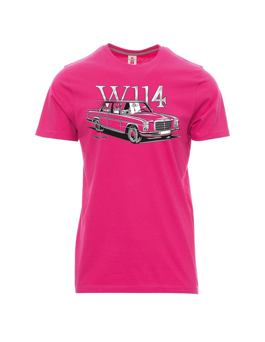 Růžové pánské tričko W114