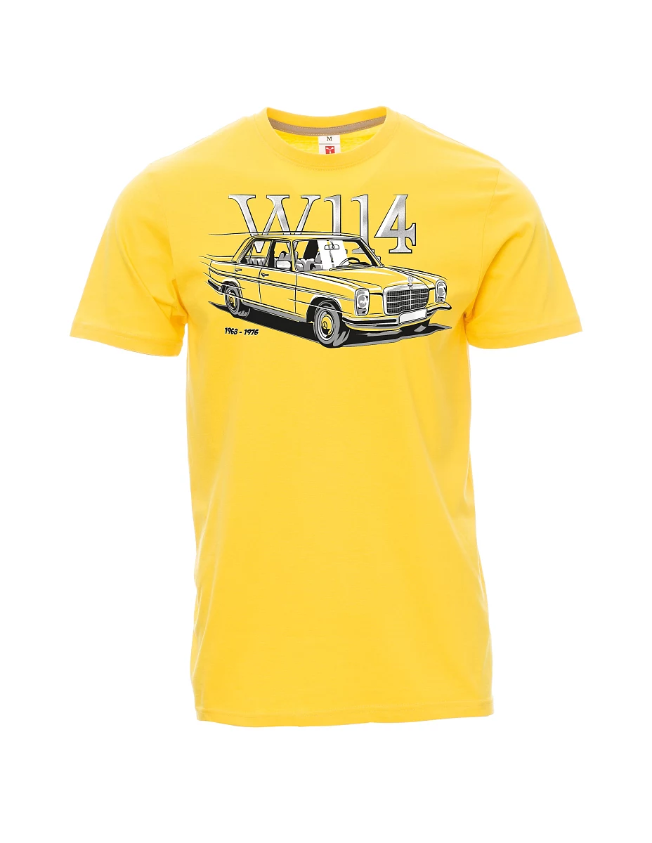 Žluté pánské tričko W114
