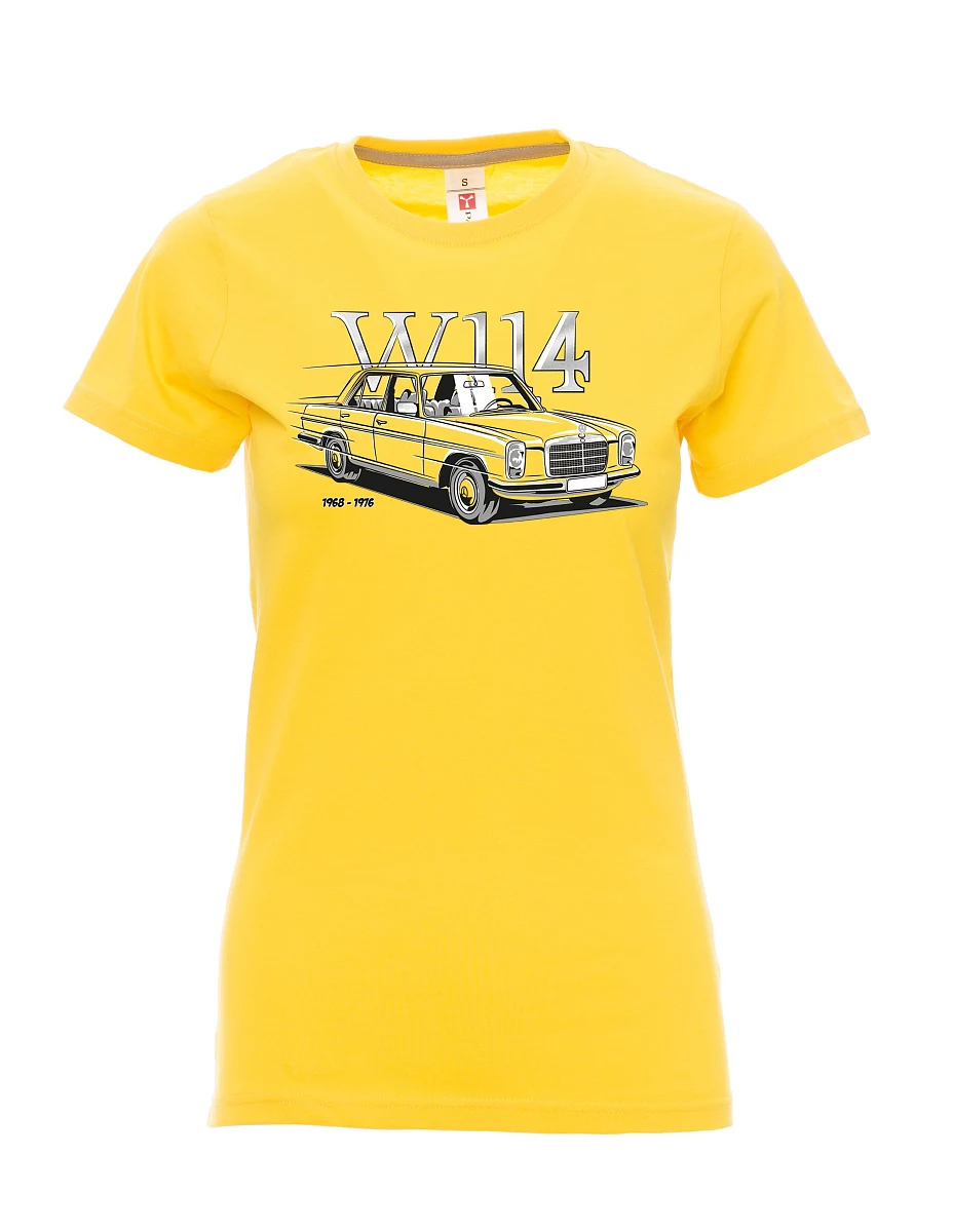 Žluté dámské tričko W114