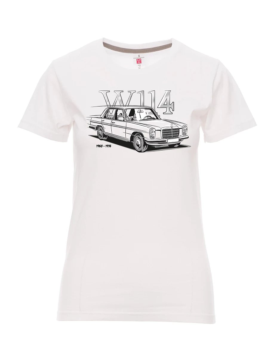 Bílé dámské tričko W114