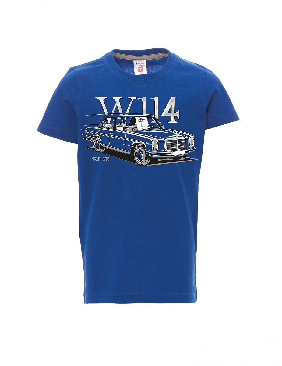 Modré detské tričko W114
