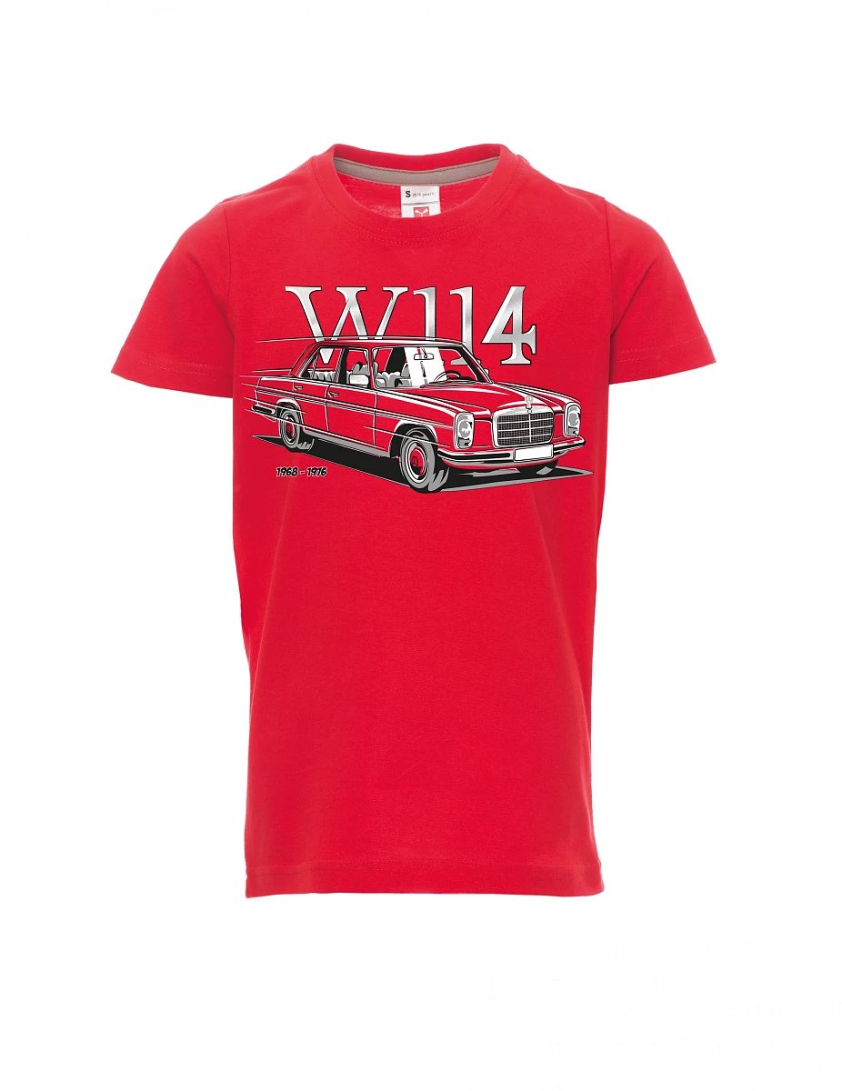 Červené detské tričko W114
