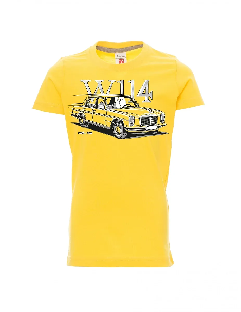 Žluté detské tričko W114