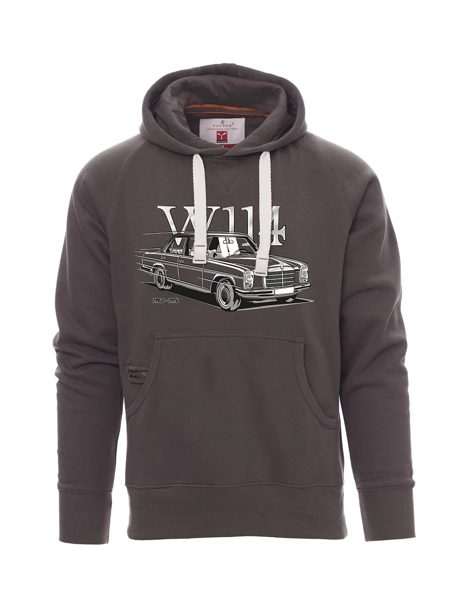 Šedá pánská mikina W114