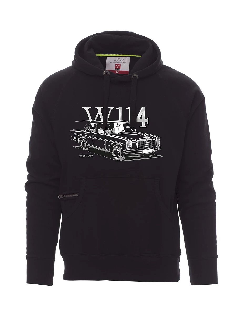 Černá pánská mikina W114