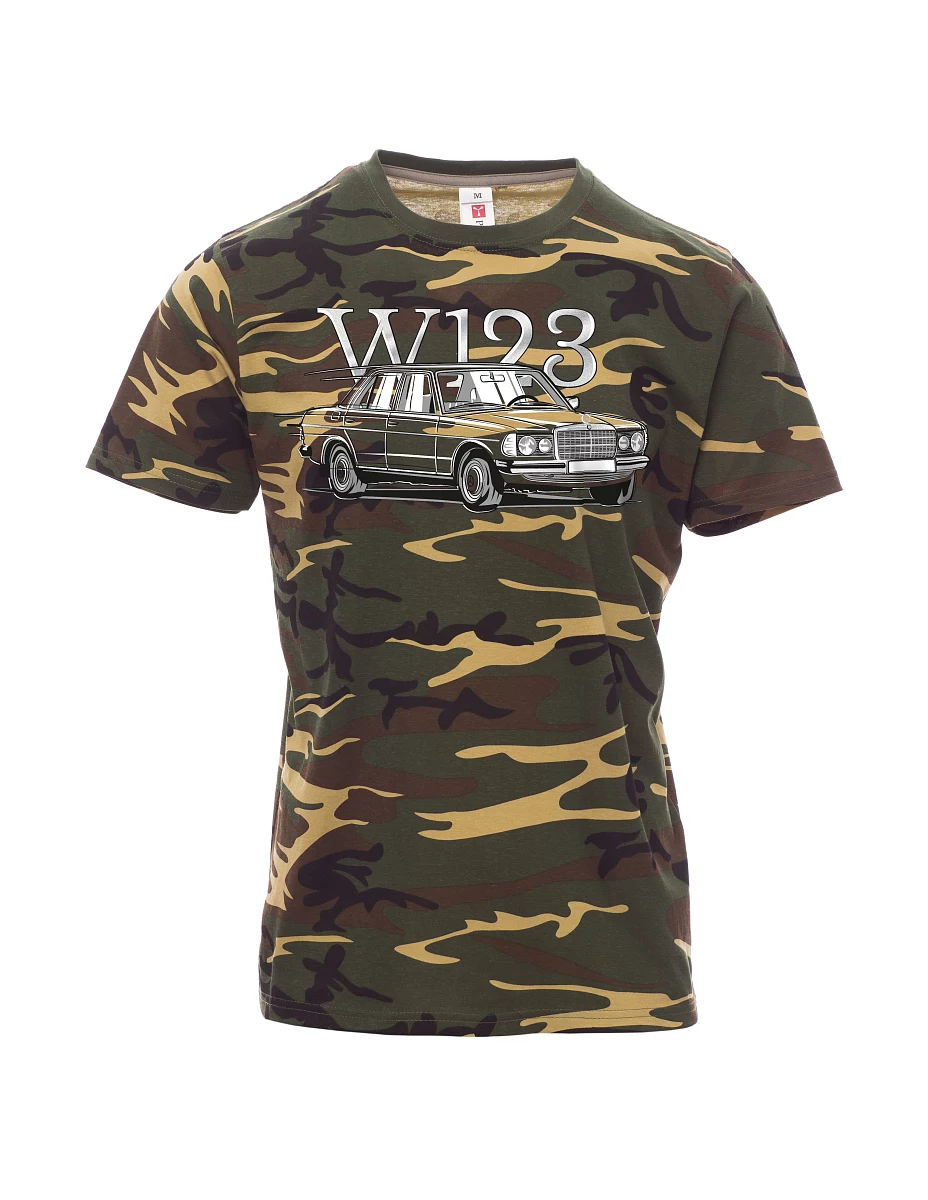 Maskáčové pánské tričko W123