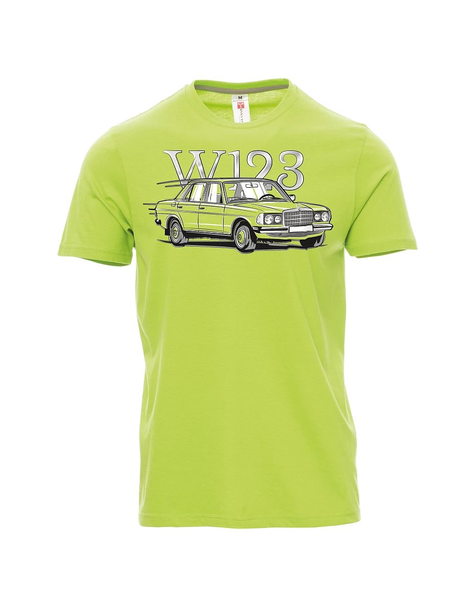 Světle zelené pánské tričko W123
