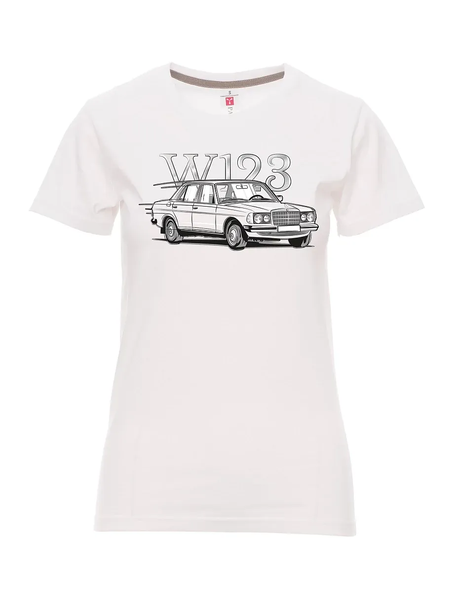 Bílé dámské tričko W123