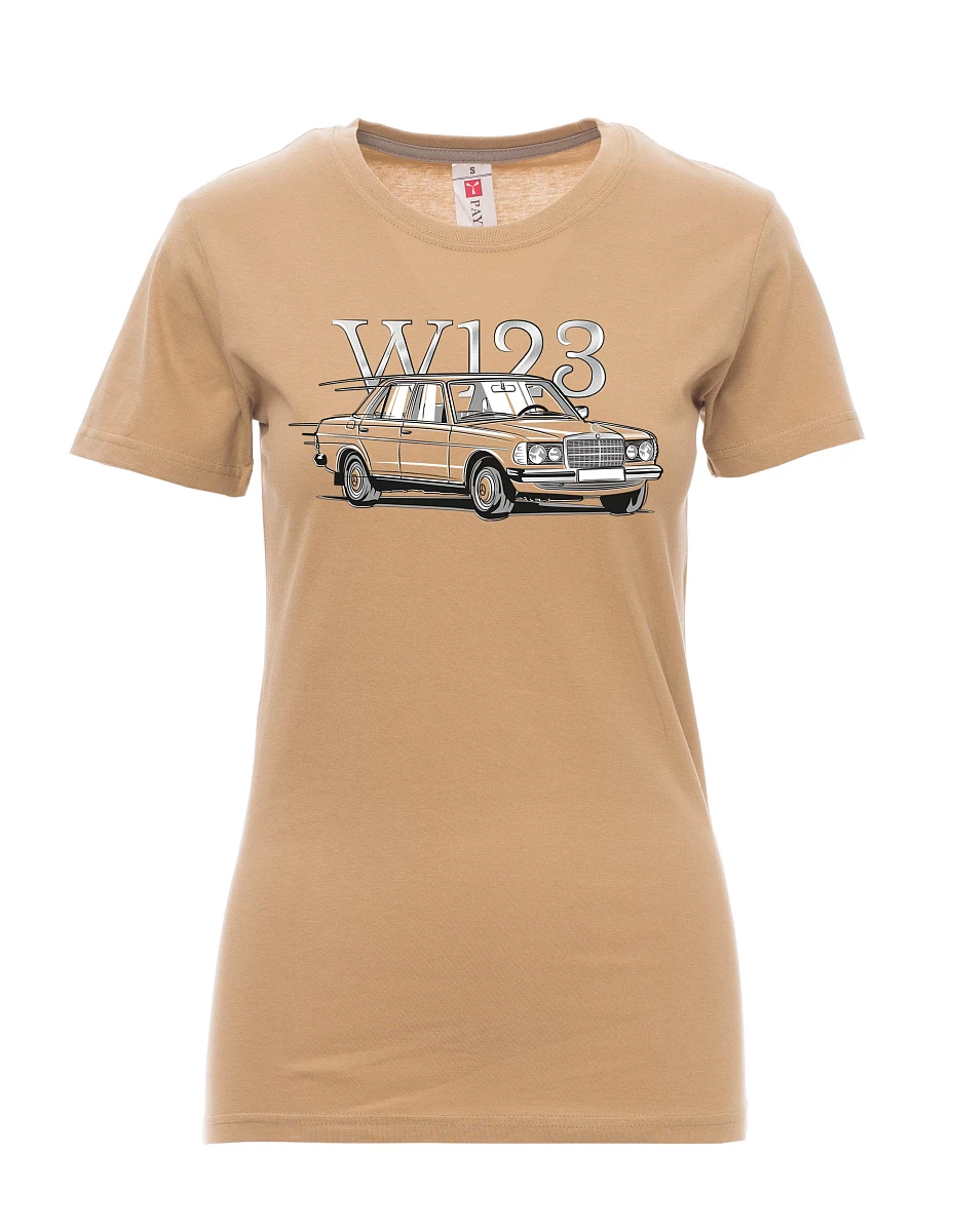 Hnědé dámské tričko W123