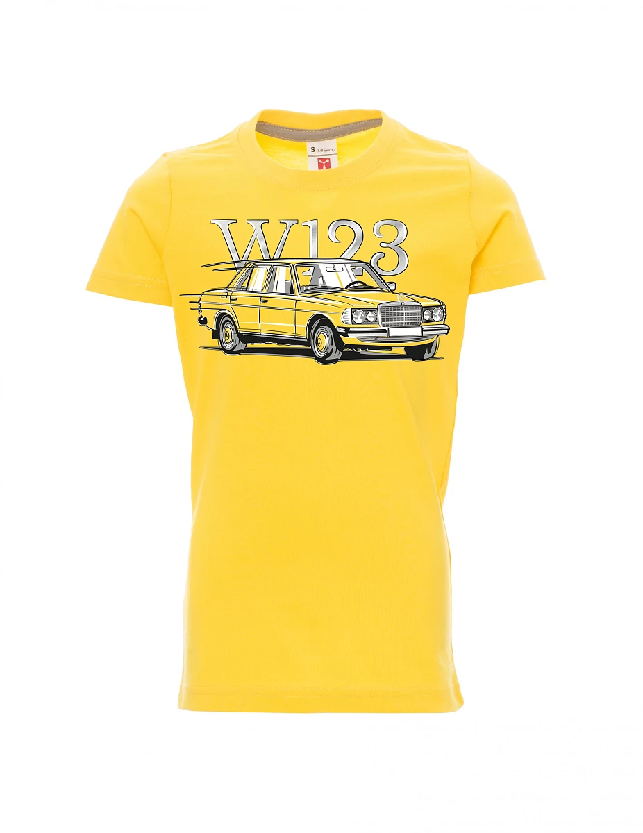 Žluté detské tričko W123